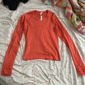 lululemon long sleeve swiftly tech 2.0 race length size 6
